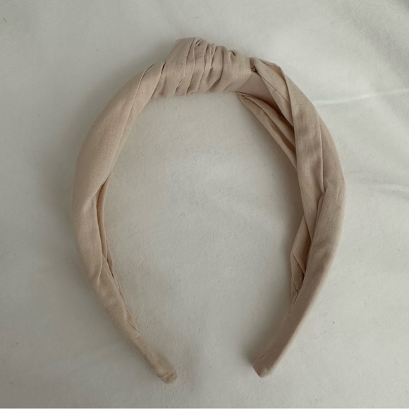 J. Crew Accessories - J. Crew Soft Beige Headband